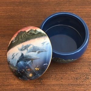 Danbury Mint Dolphin Music Box